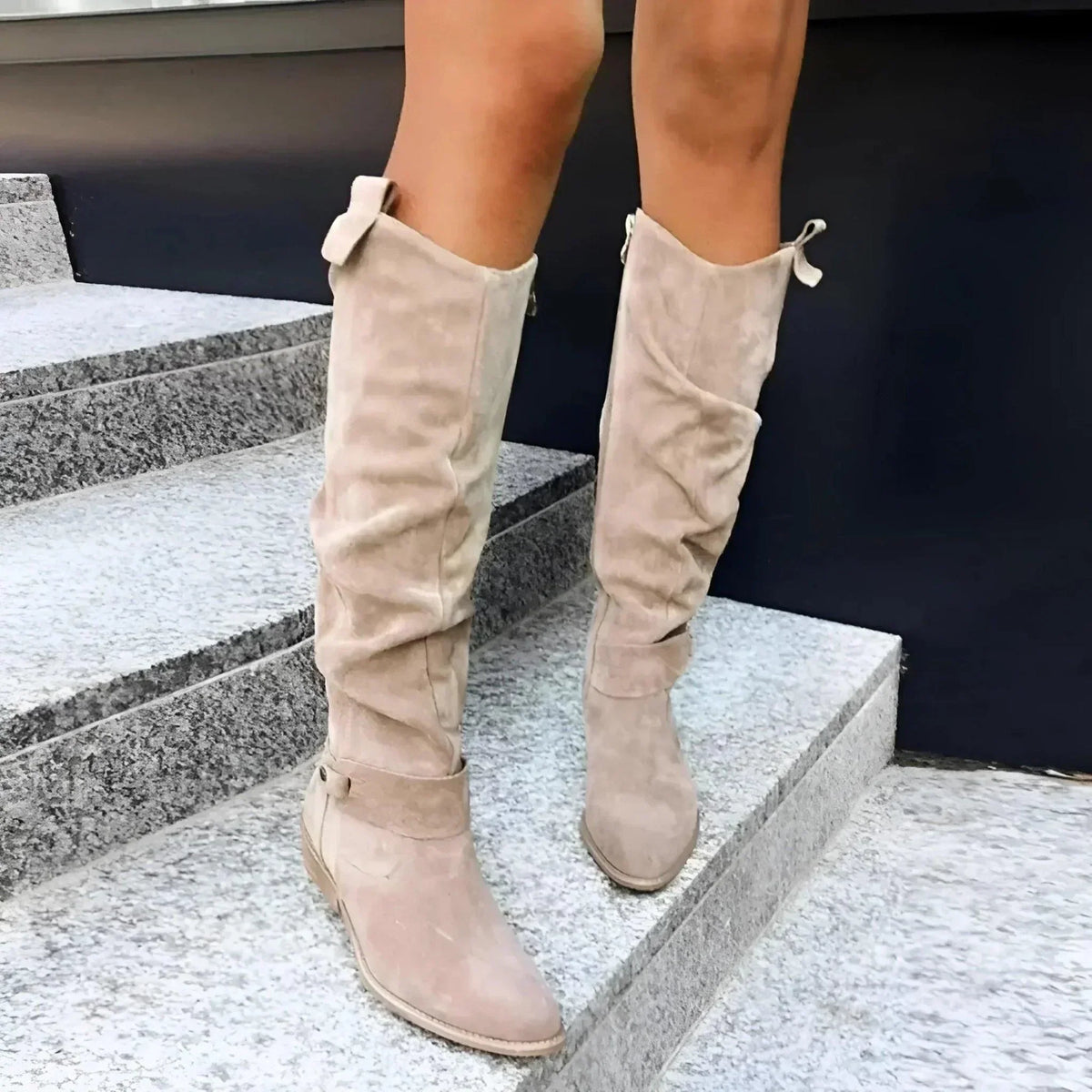 Kiara | Women's Elegant Knee High Cowboy Boots