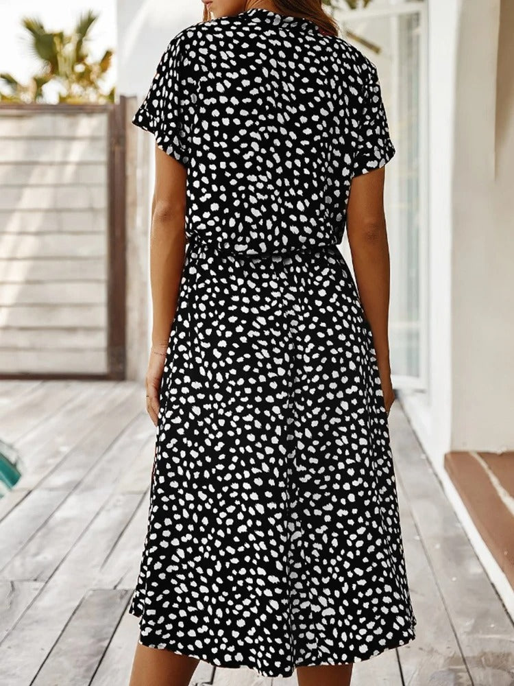 Emerie | Women's Casual Printed Shirt Dress