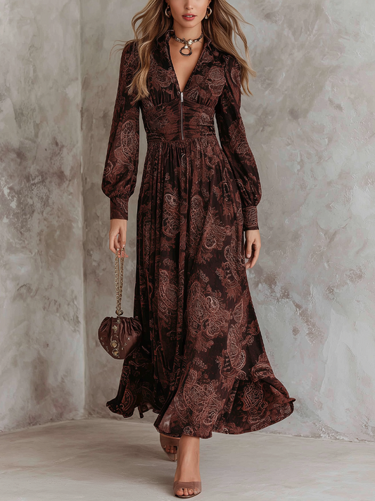 Brielle | Women's Elegant Longsleeve Maxi Dress