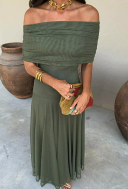 Erica | Women's Summer Maxi Strapless Dress