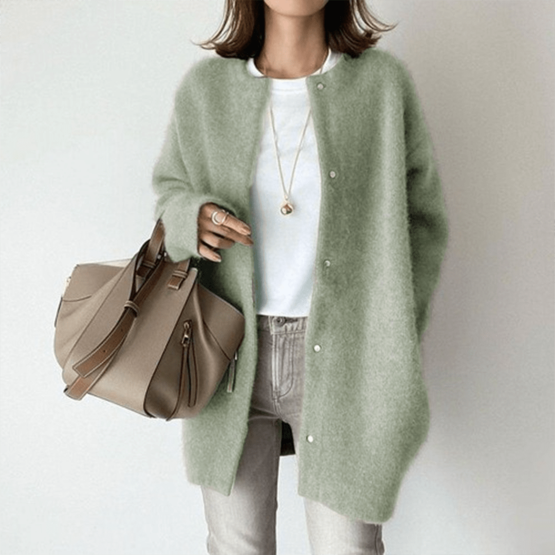 Valerie | Women’s Comfort Button Closure Cardigan