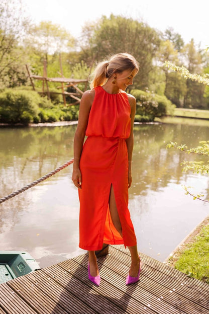 Veda | Women's Elegant Sleeveless Summer Dress