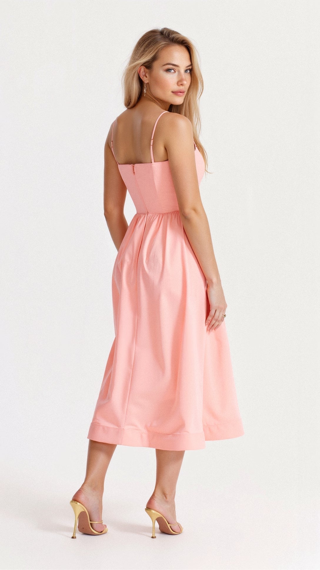 Georgia | Women's Classic Spaghetti Strap A-line Dress