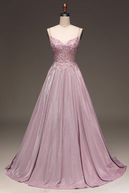 Lily | Women's Elegant Maxi Wedding Guest Dress with Spaghetti Straps