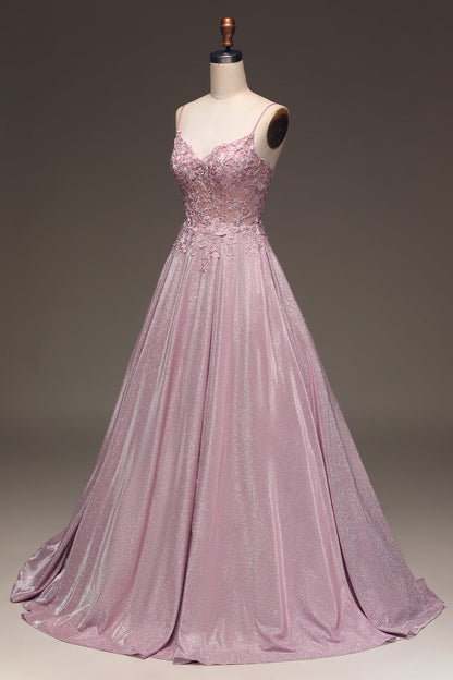 Lily | Women's Elegant Maxi Wedding Guest Dress with Spaghetti Straps