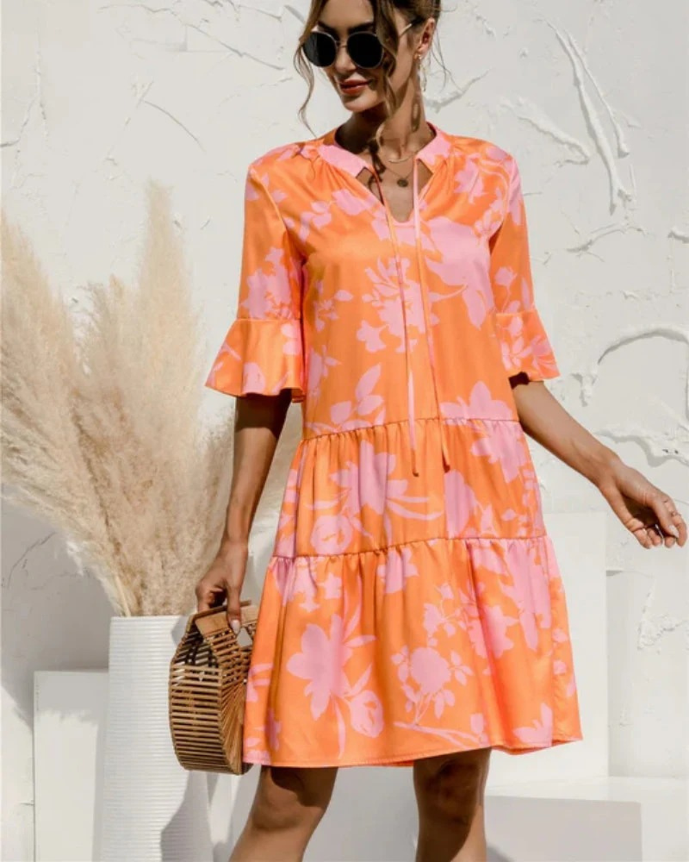 Irena | Women's Casual Puffed Sleeves Summer Dress