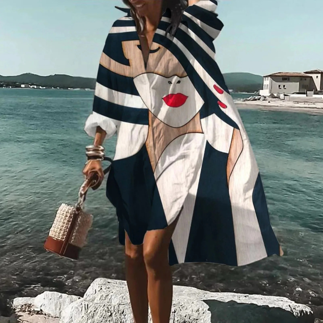 Anaya | Women's Summer Printed Midi Dress