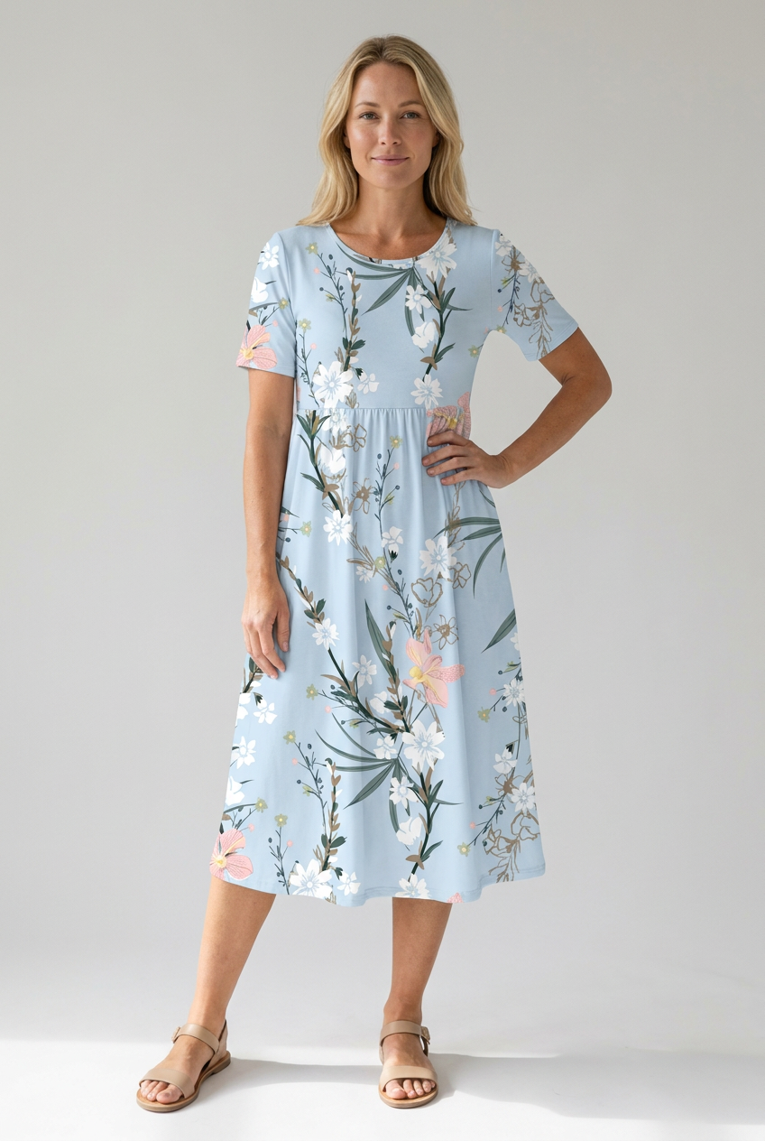 Azalea | Women's Summer Printed Floral Dress